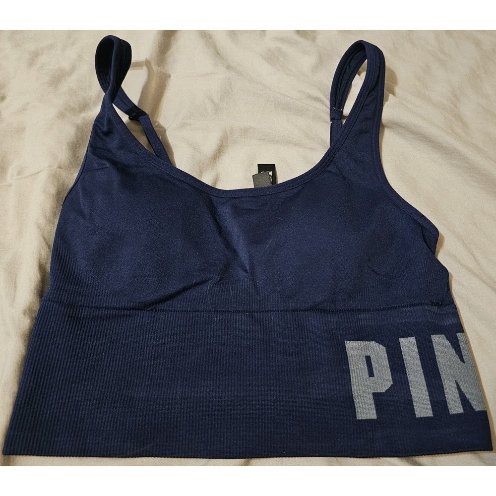 PINK by Victoria's Secret Seamless Lightly Lined Convertible Sports Bra Size S